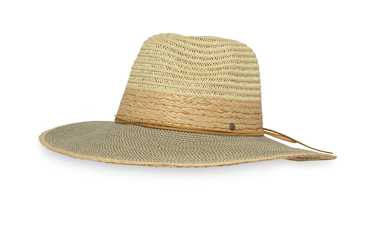 Valencia Hat Women's Broad-Brim Fedora Style UPF 50+ Sun Hat