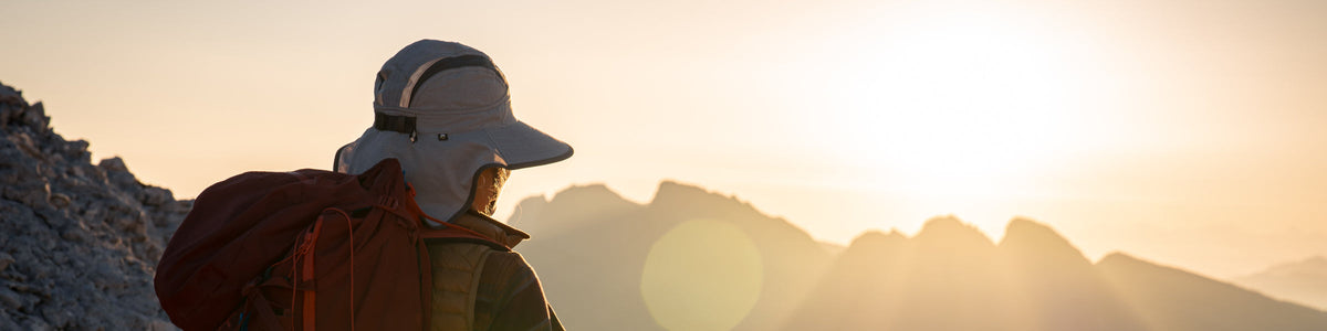 Men’s UPF 50+ Sun Protection Hats with Neck Capes | Sunday Afternoons UK