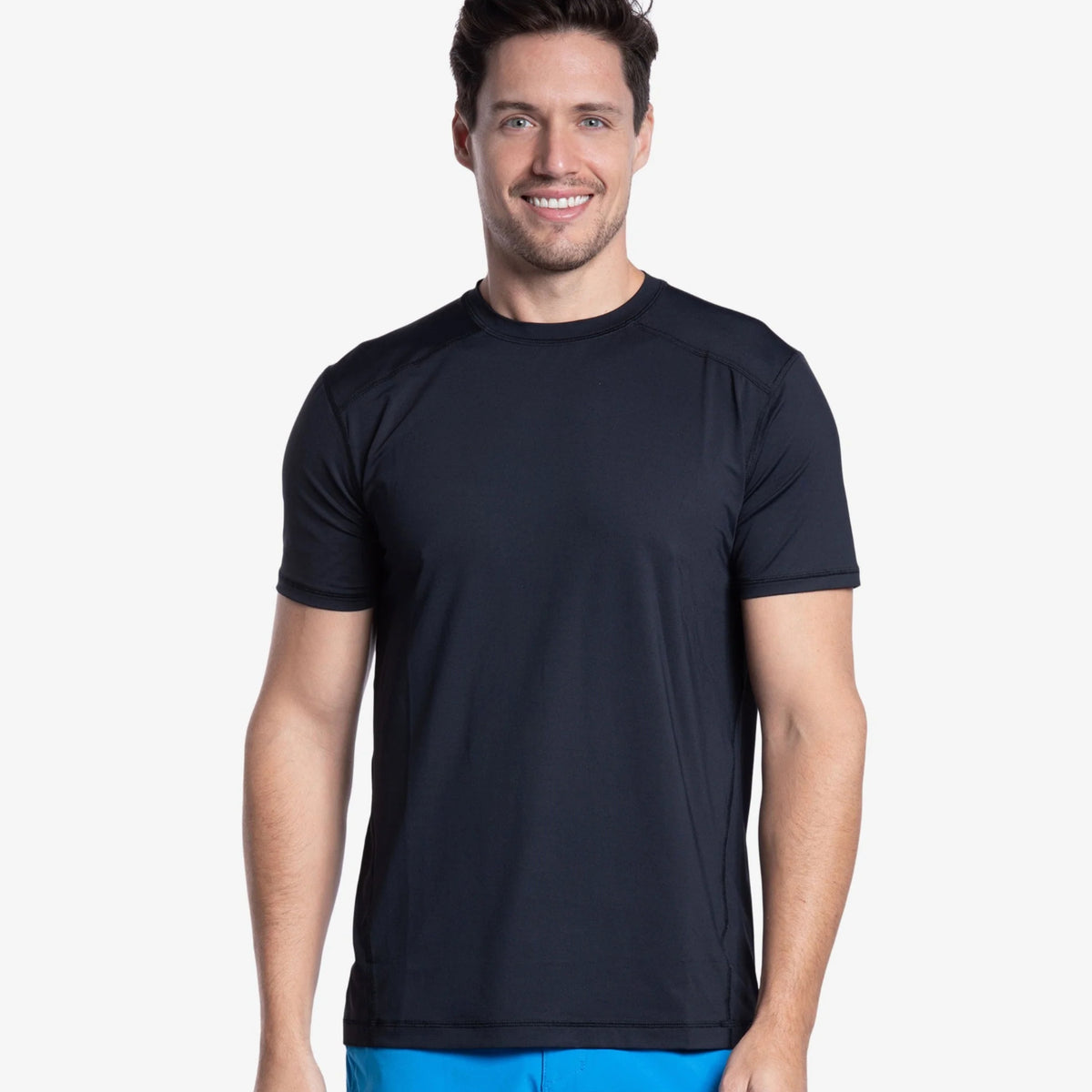 BloqUV Men's UPF 50+ True Fit Short Sleeve Crew Top