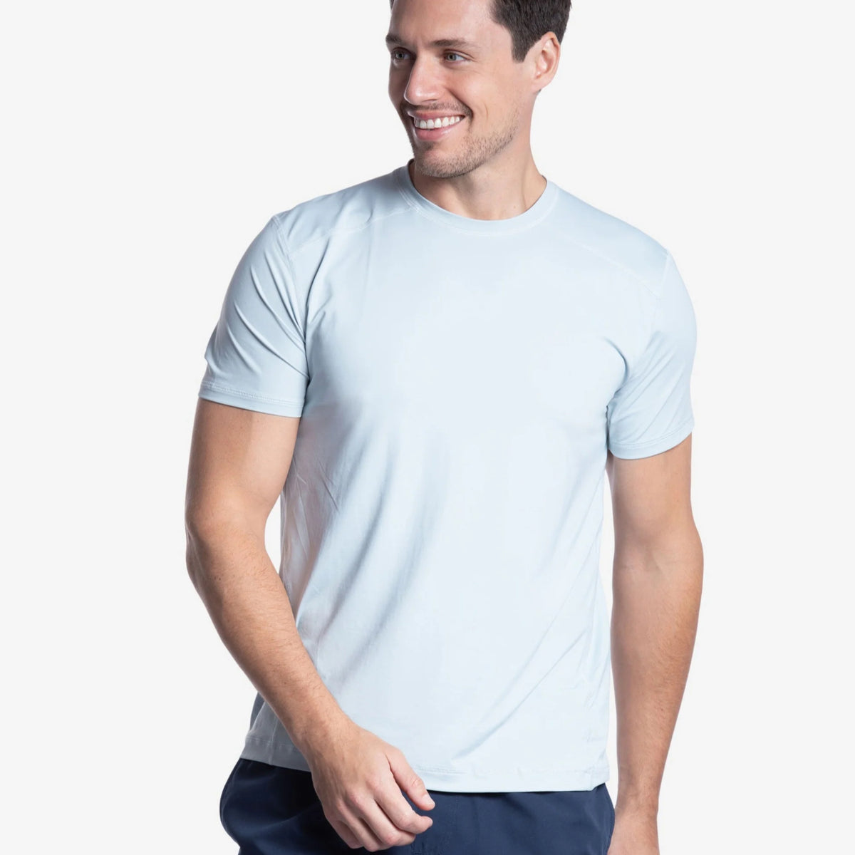 BloqUV Men's UPF 50+ True Fit Short Sleeve Crew Top