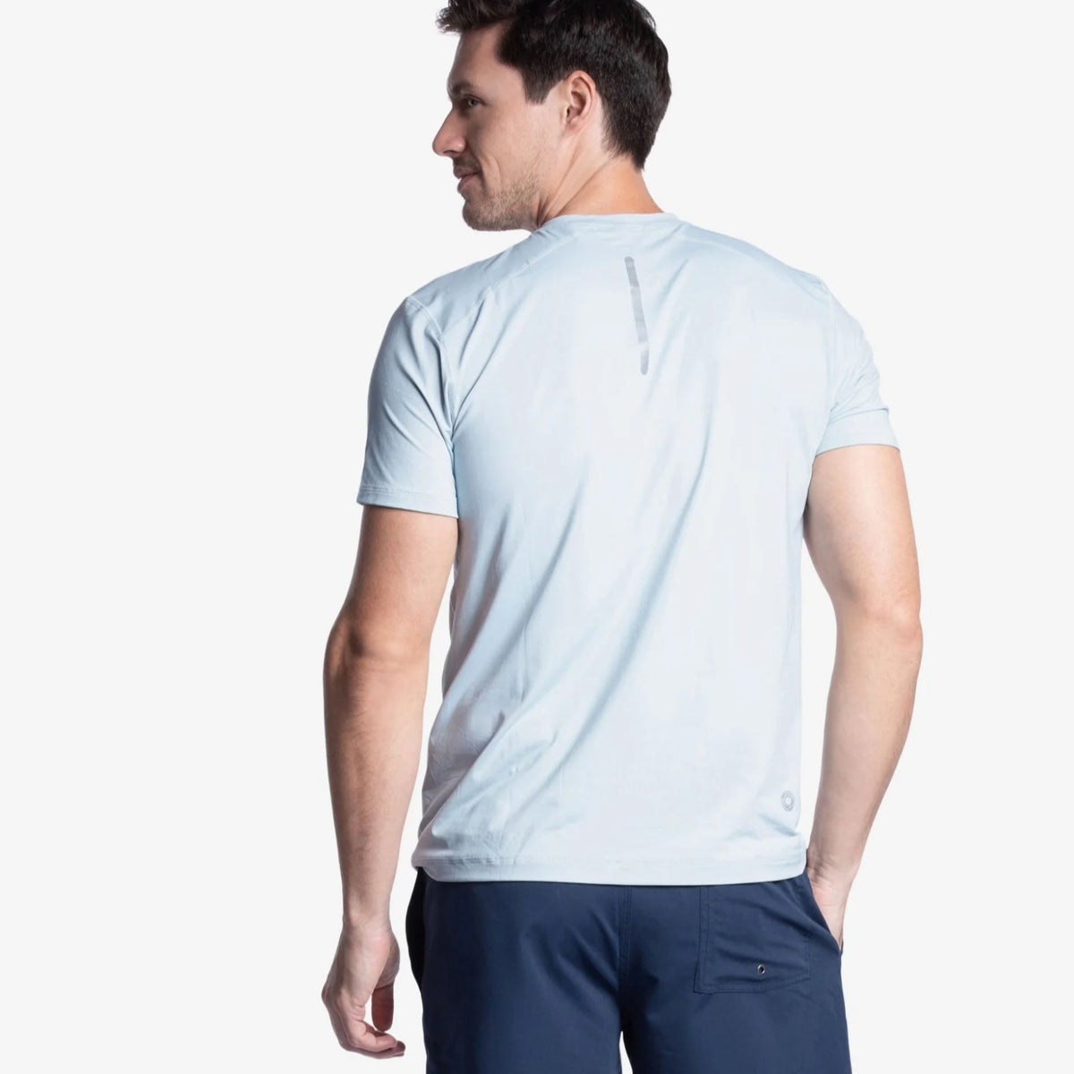 BloqUV Men's UPF 50+ True Fit Short Sleeve Crew Top