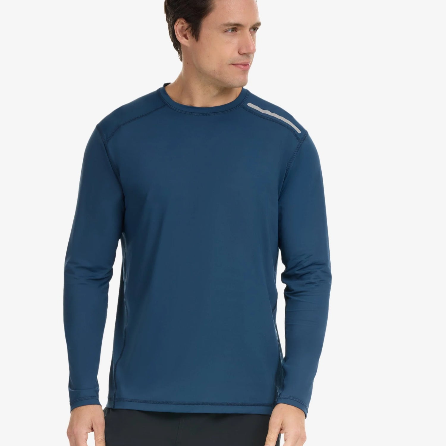 BloqUV Men's UPF 50+ True Fit Long Sleeve Crew Top