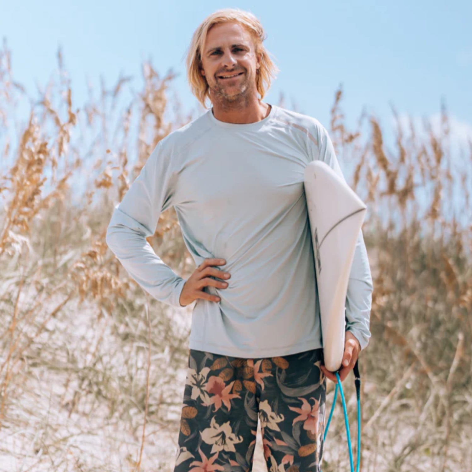 BloqUV Men's UPF 50+ True Fit Long Sleeve Crew Top