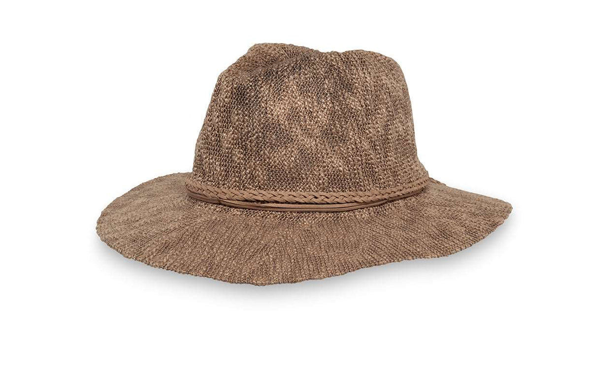 Boho Hat Floppy Wide-Brim Fedora With UPF 50+ Sun Protection