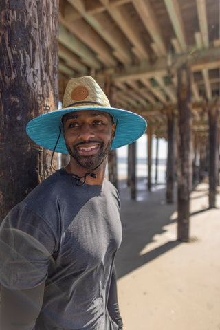 Sun Guardian Lifeguard Style Straw Sun Hat Sunday Afternoons Sunday Afternoons Hats UK